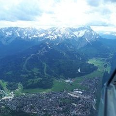 Verortung via Georeferenzierung der Kamera: Aufgenommen in der Nähe von Garmisch-Partenkirchen, Deutschland in 2400 Meter